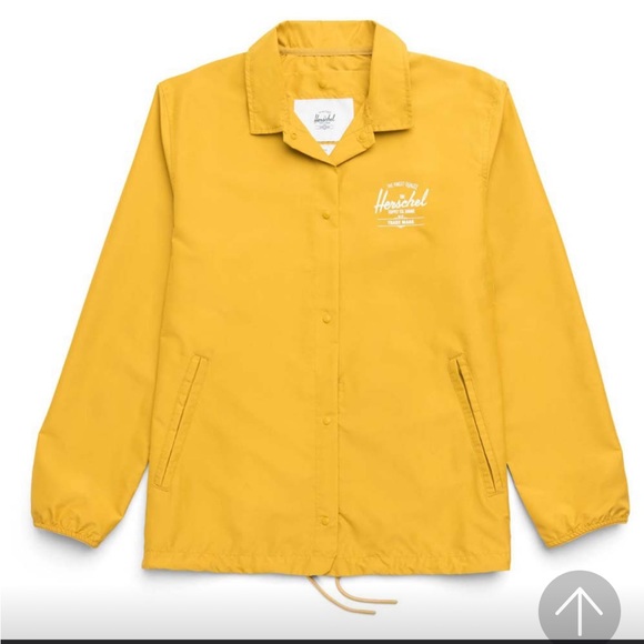 Herschel Voyage Coach Yellow packabke Jacket - Picture 5 of 12